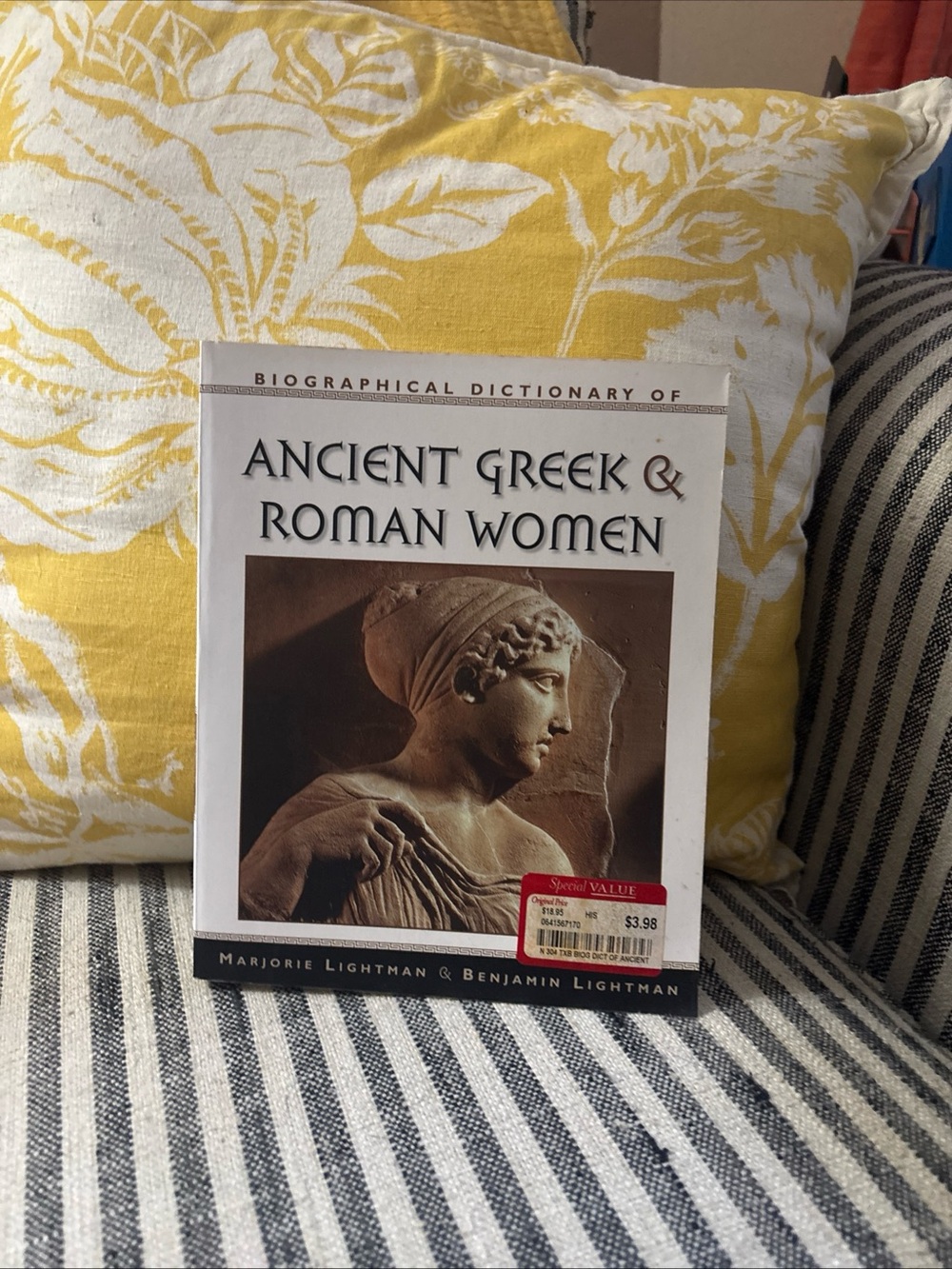 Biographical Dictionary of Ancient Greek and Roman Women softcover book